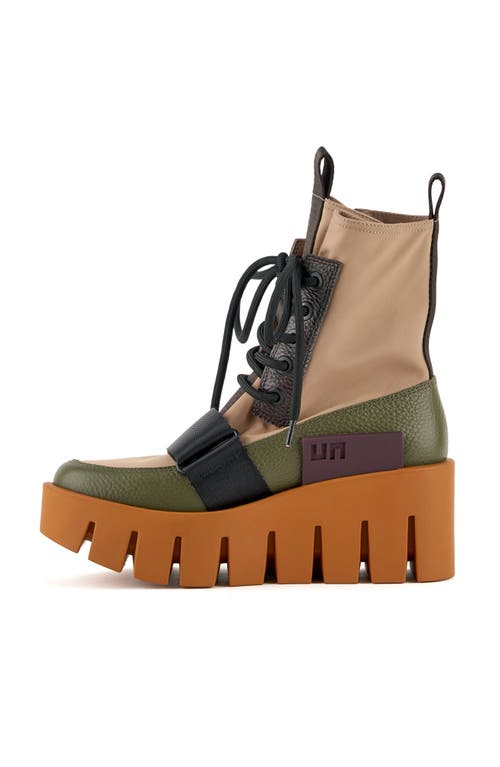 United Nude Grip Combat Lo Boot In Multi