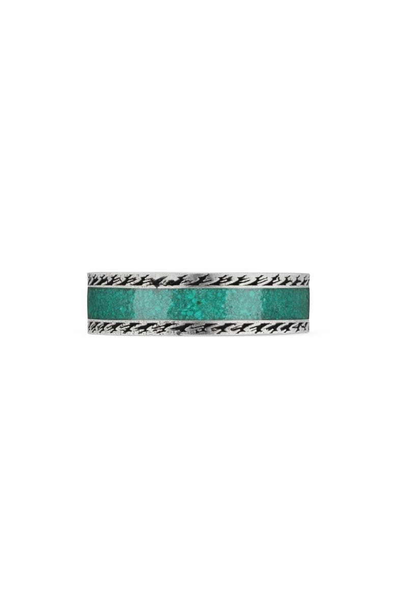Gucci Men's Interlocking-G Band Ring, Alternate, color, 