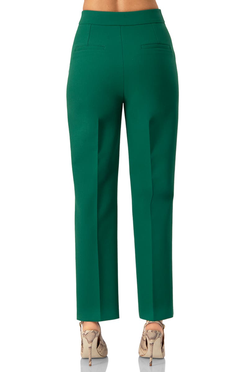 IVONNE Tailored Straight-Leg Trousers, Alternate, color, 