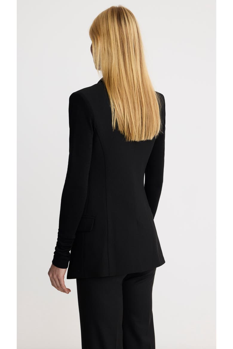 Not A DB Blazer With Jersey Sleeve, Alternate, color, Black Pique