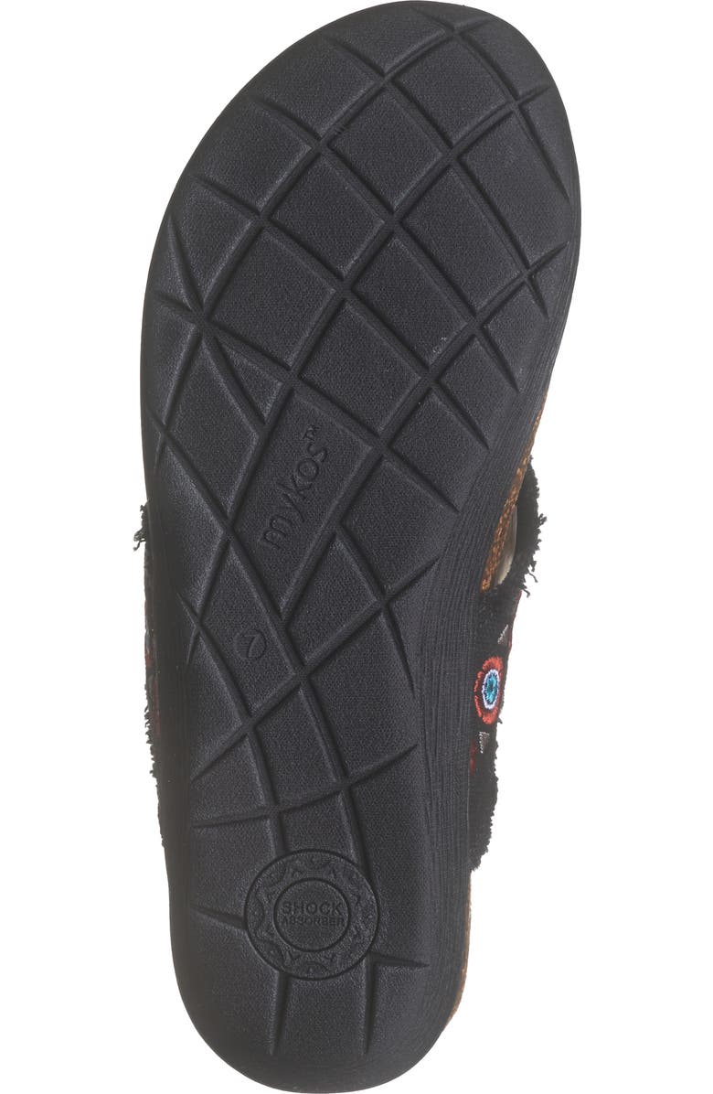 Mykos Jovie Flip Flop, Alternate, color, Black