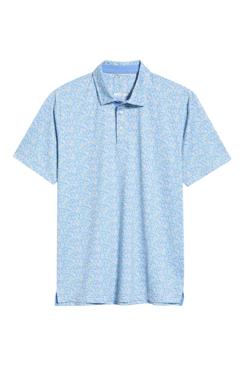 Pebble Performance Golf Polo, Main, color, CORNFLOWER