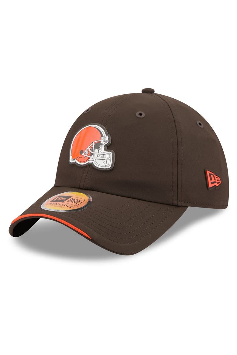 Men's New Era Brown Cleveland Browns 2026 Sideline Casual Classic Adjustable Hat, Main, color, Brown