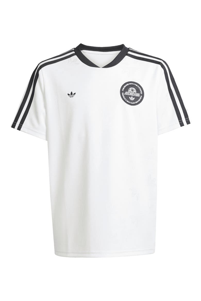 Kids' Contrast Binding T-Shirt, Main, color, WHITE