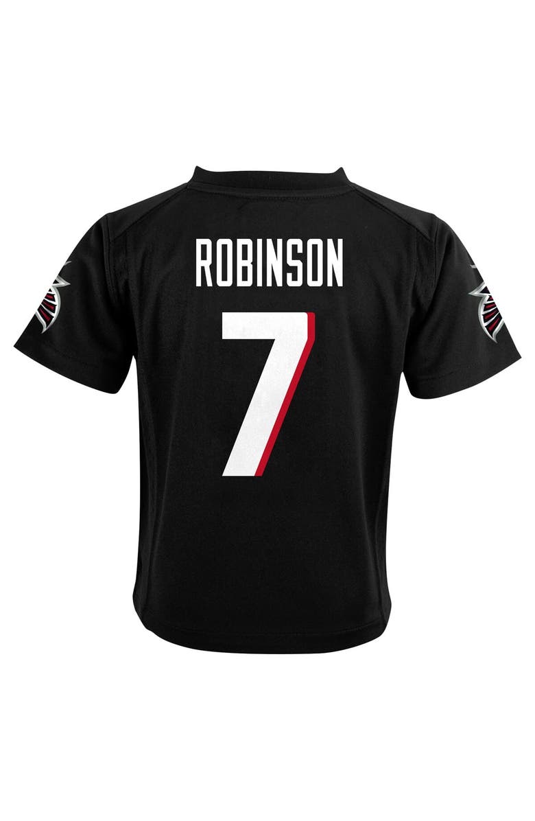 Nike Preschool Nike Bijan Robinson Black Atlanta Falcons Player Game Jersey, Alternate, color, Black