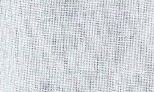 Next Kids' Linen & Cotton Drawstring Pants In Grey