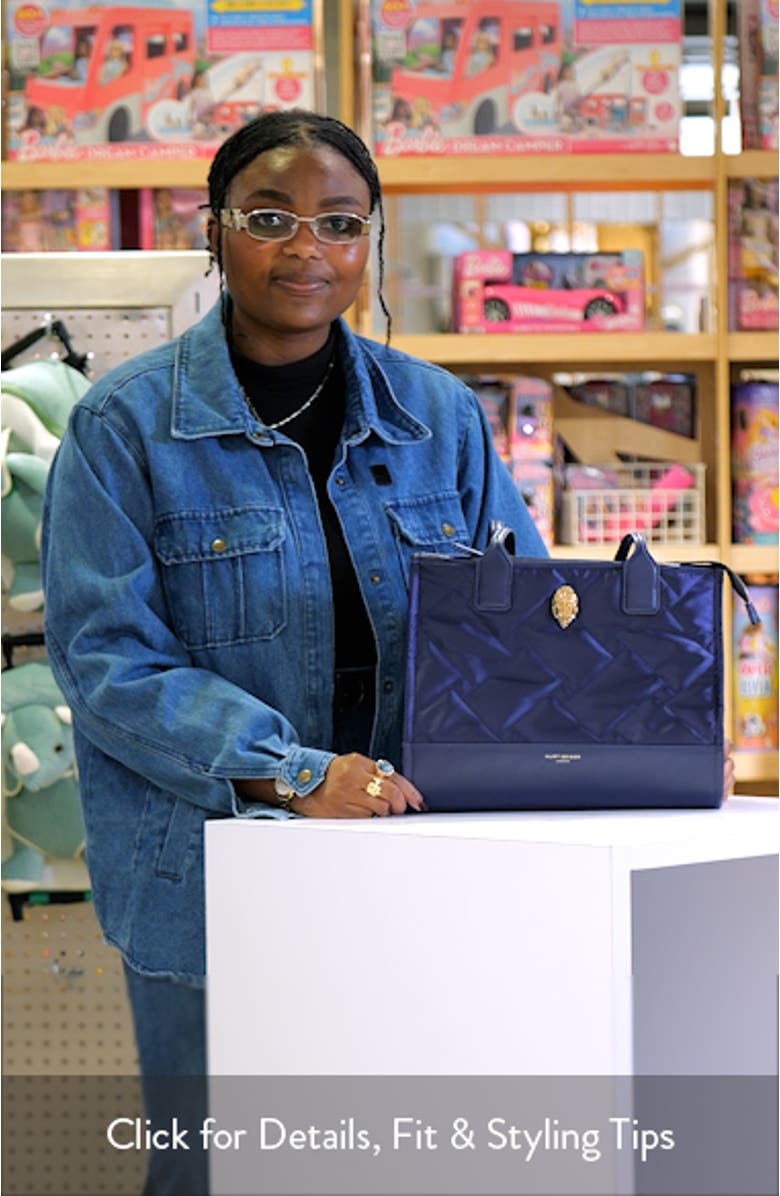 Small Quilted Shopper Bag, sales video thumbnail