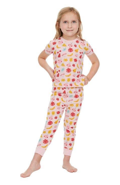 Girl's Shortsleeve Pajama Set (Baby & Toddler)