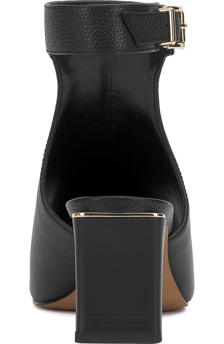 Vince Camuto Haylie Block Heel Sandal, Alternate, color, Black Pl Souffle Lux