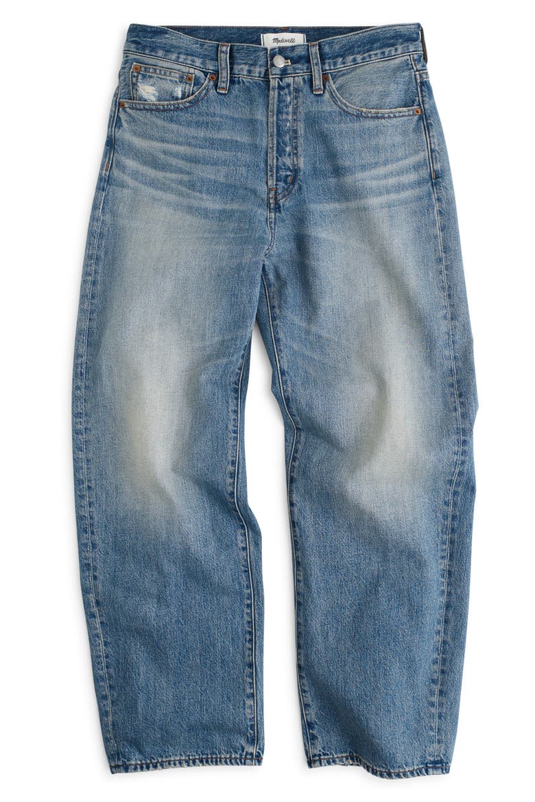 The Barrel Leg Jeans, Alternate, color, SOLSTICE WASH