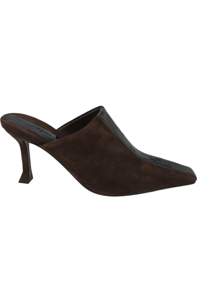 FERRAGAMO Sophye Suede Mule Pump, Alternate, color, Dark Brown