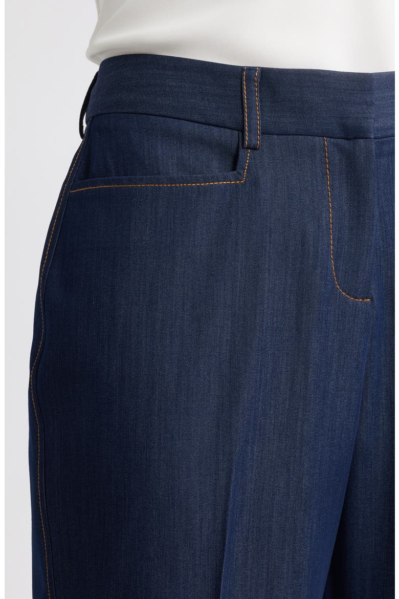 Straight Leg Trouser Jeans, Alternate, color, DENIM