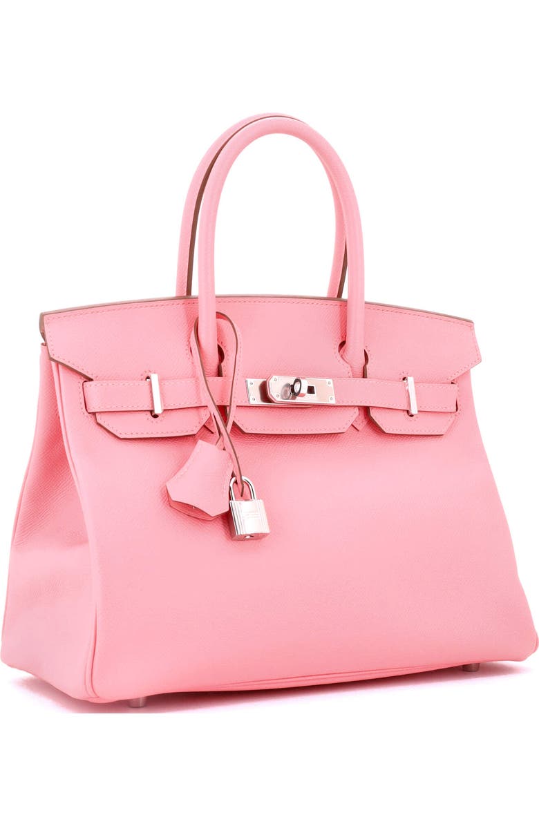 Pre-Owned Hermes Birkin Handbag Pink Epsom with Palladium Hardware 30, Alternate, color, Rose Confetti