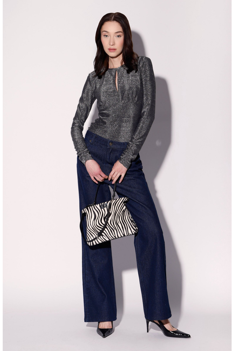 Charlie Top, Alternate, color, Shimmer Black