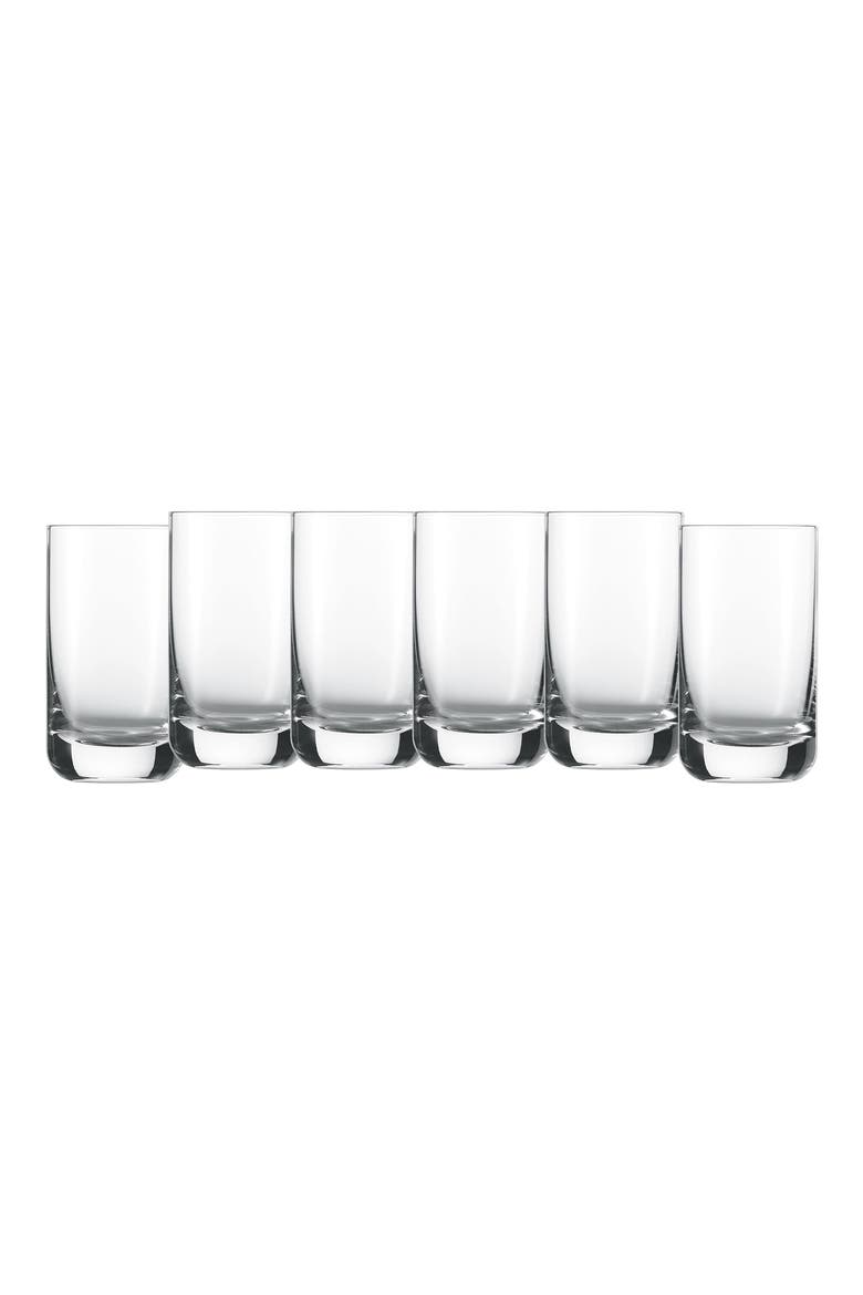 Schott Zwiesel Convention Set of 6 Highball Glasses, Main, color, CLEAR