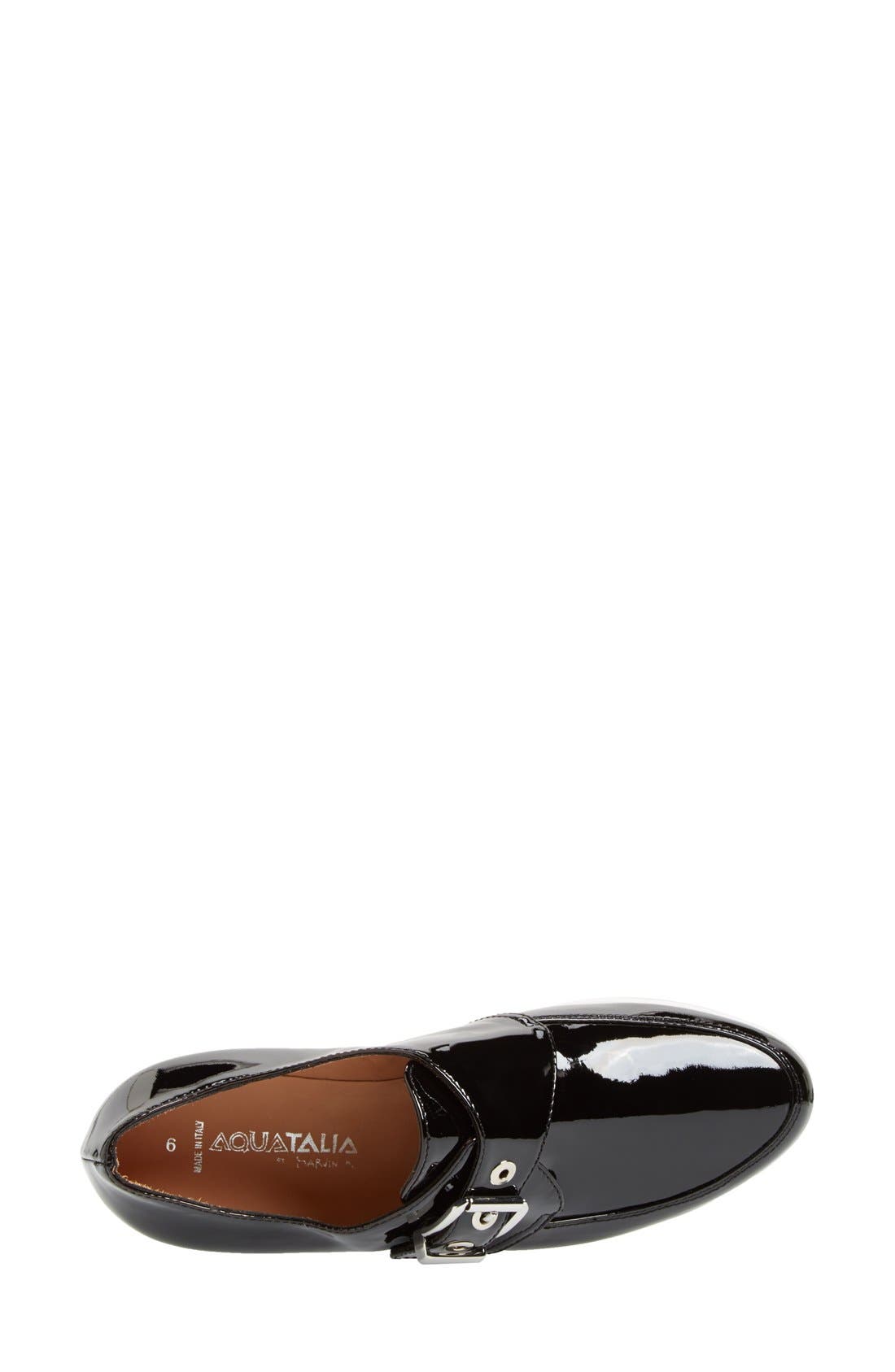 by Marvin K. 'Push' Weatherproof Platform Slip-On, Alternate, color, BLACK PATENT