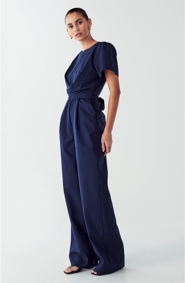WILLA Riva Jumpsuit, Alternate, color, Navy Blue