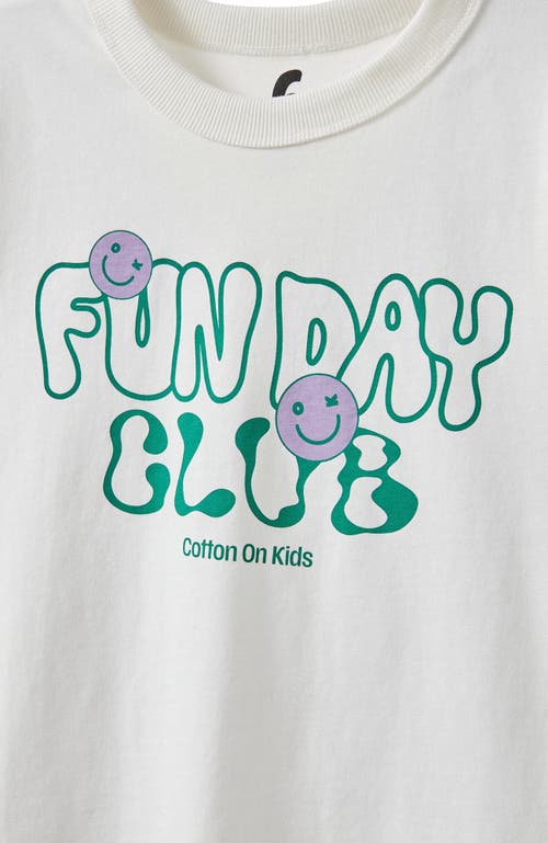 Cotton On Kids Kid's Poppy Oversize Graphic Print Tee