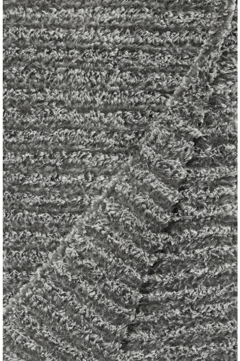 Giraffe at Home Luxe™ Knit Throw Blanket, Alternate, color, FOG