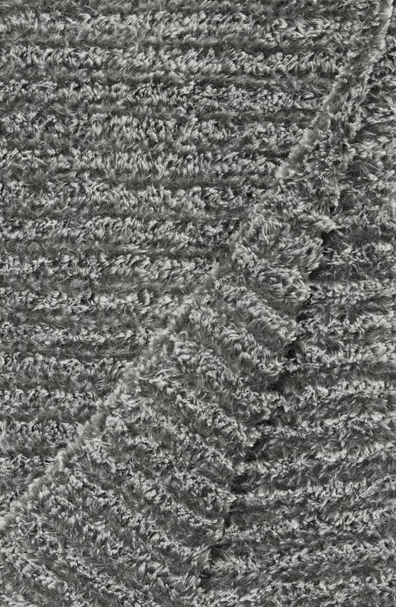 Little Giraffe Giraffe at Home Luxe<sup>™</sup> Knit Throw Blanket, Alternate, color, Fog