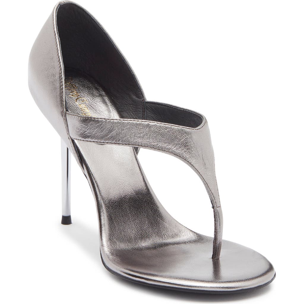 Jeffrey Campbell Rhian Stiletto Sandal In Gray