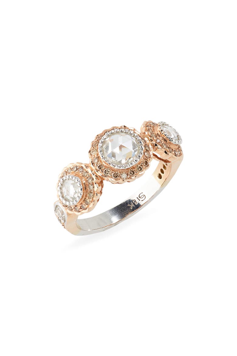 True Romance Diamond Ring, Main, color, ROSE GOLD