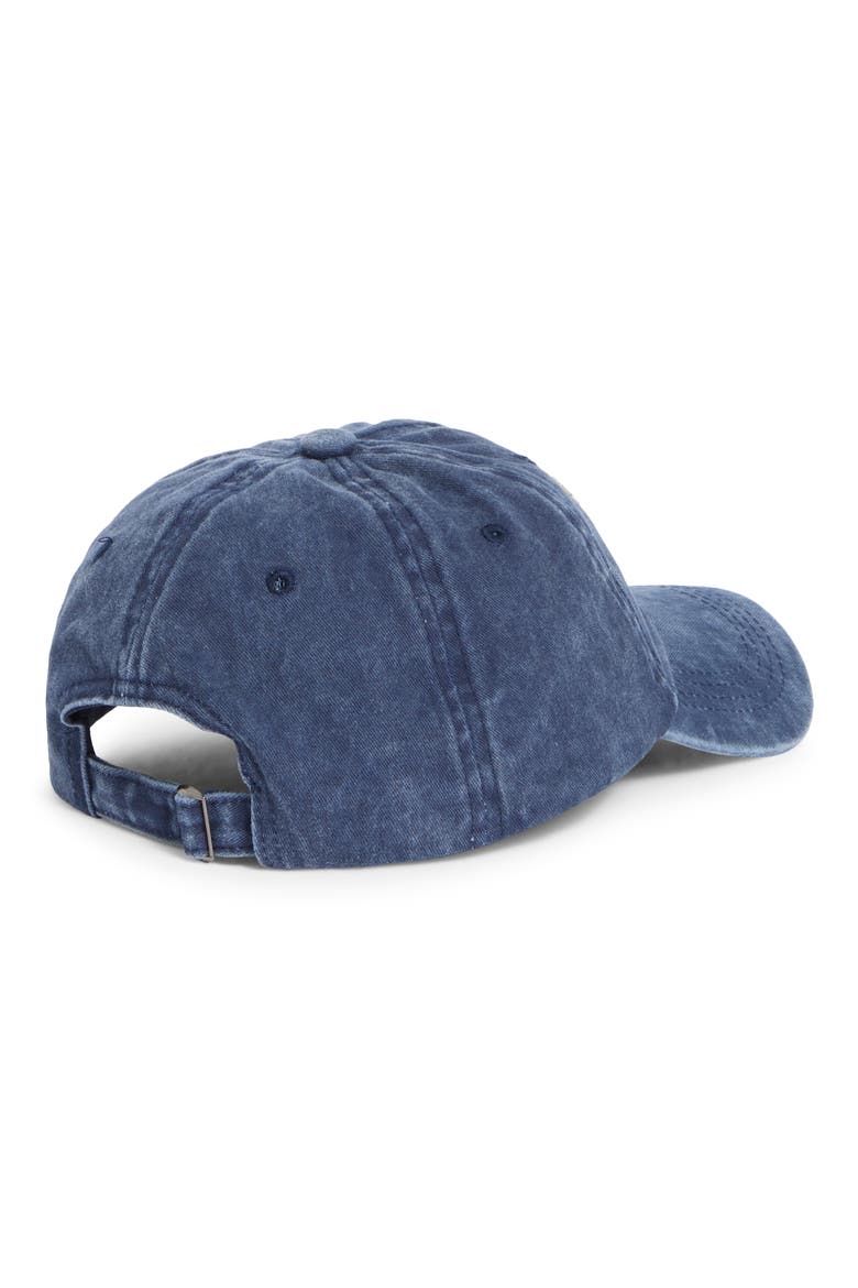 Beaded Soccer Ball Baseball Cap, Main, color, WASHED BLUE