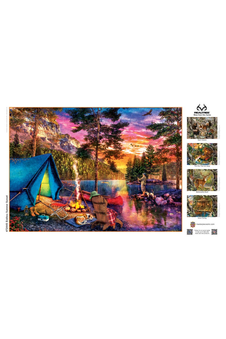 Endless Summer Sunset 1000 Piece Puzzle, Alternate, color, Multicolor