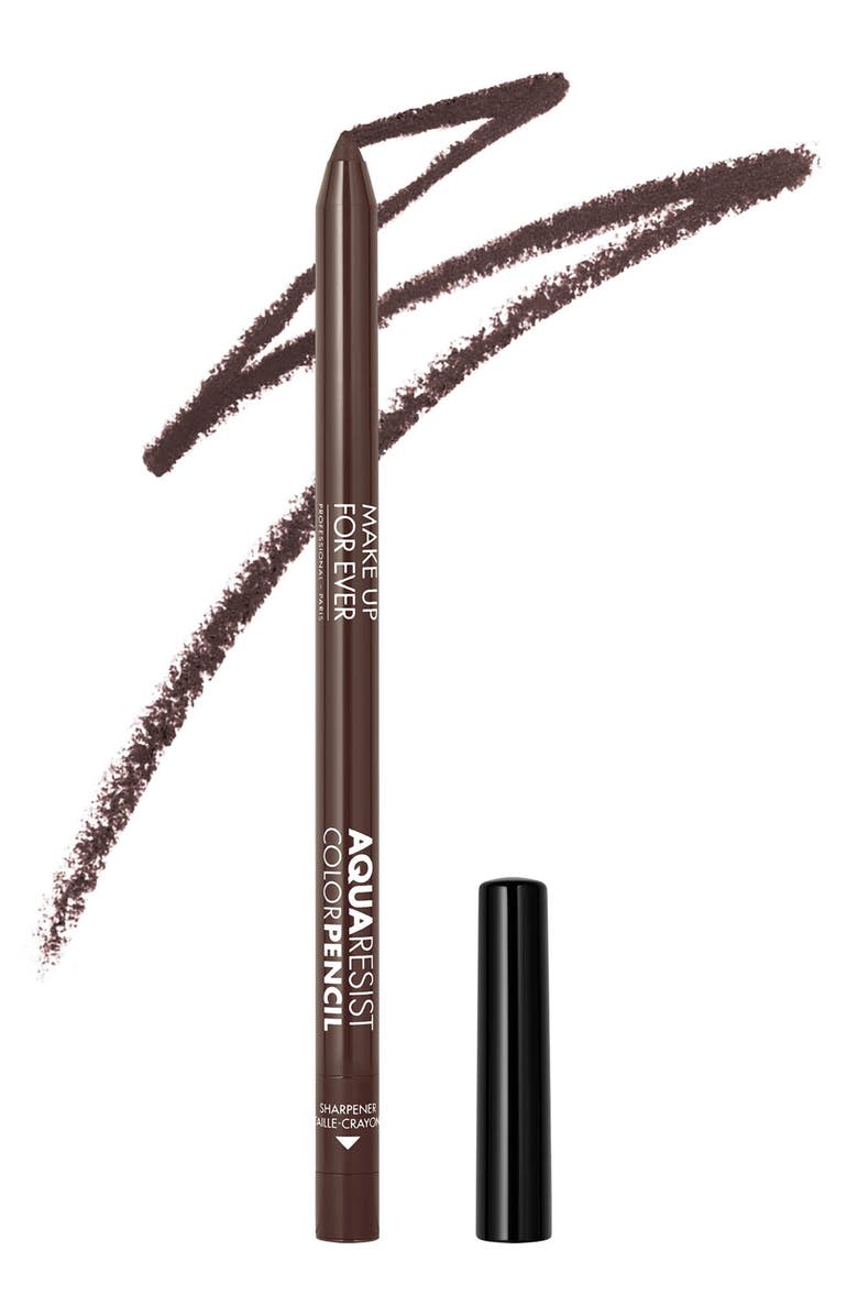 Make Up For Ever Aqua Resist Color Eyeliner Pencil, Alternate, color, 2-Ebony