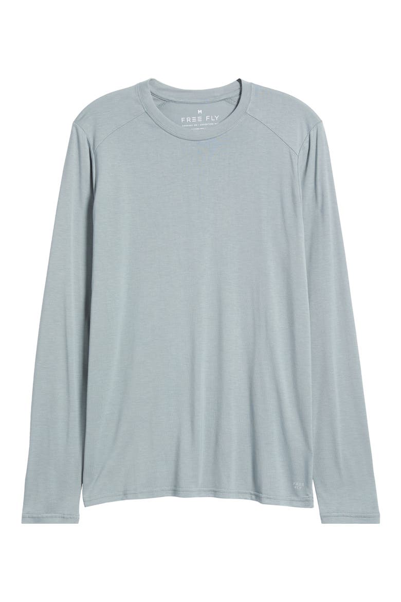 Lightweight UPF 20+ Long Sleeve T-Shirt, Alternate, color, SLATE