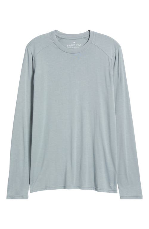 Free Fly Lightweight Upf 20+ Long Sleeve T-shirt In Slate
