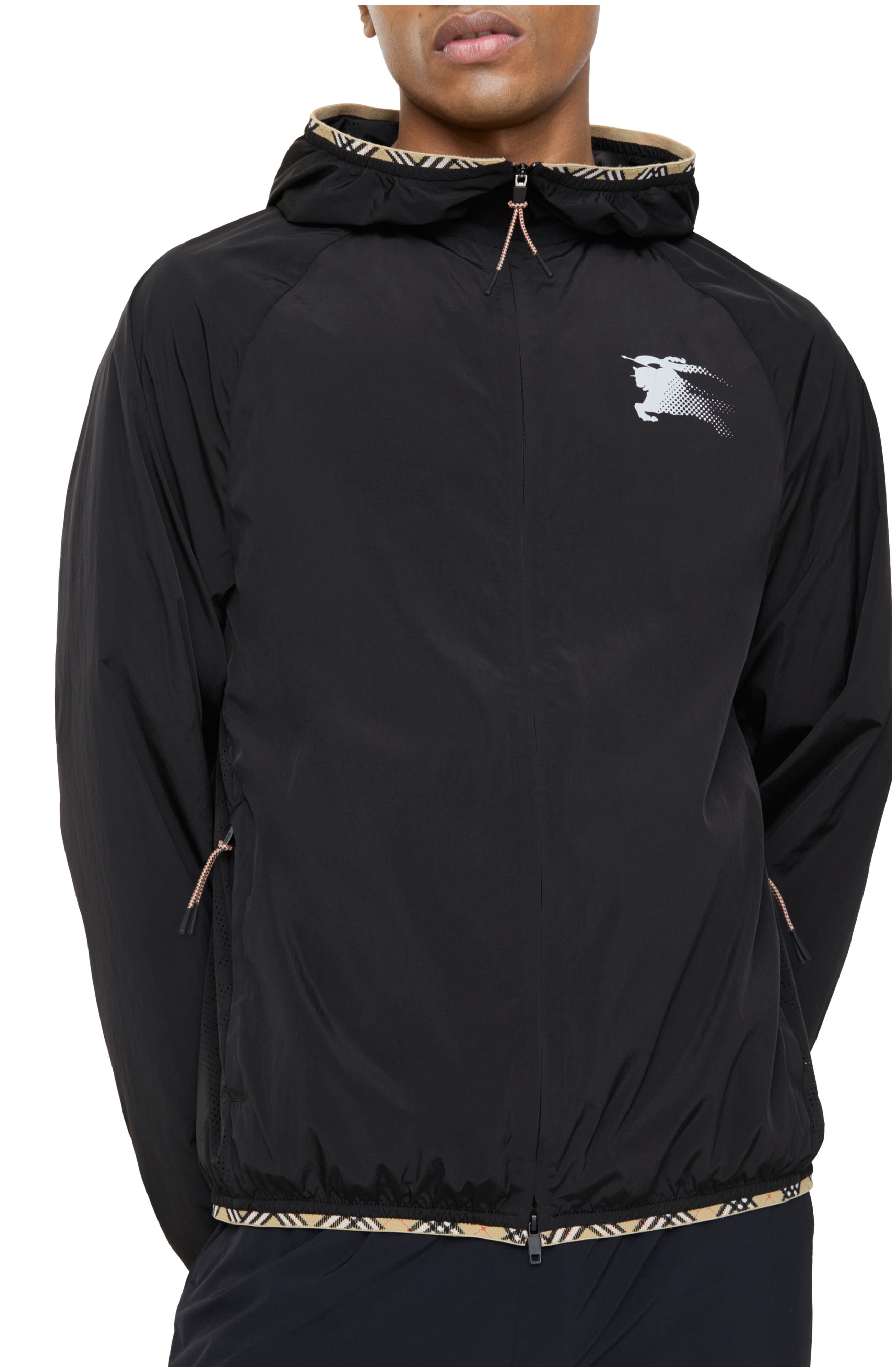 Nylon Hooded Jacket
