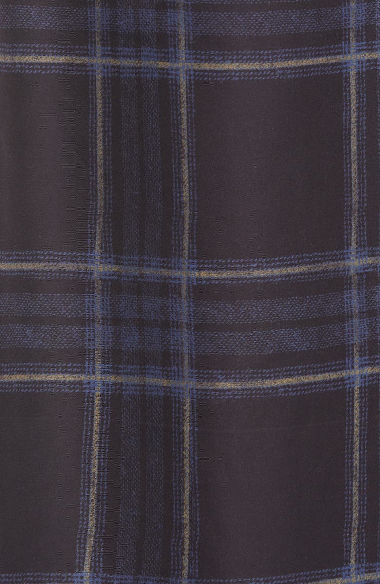 Vince Plaid Trench Coat, Alternate, color, 