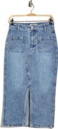 Scotch & Soda The Denim Pencil Skirt