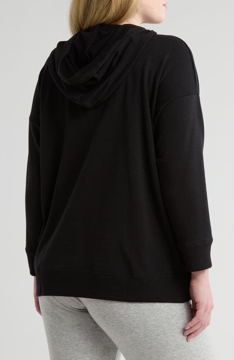 Eileen Fisher Hooded Boxy Top, Alternate, color, 
