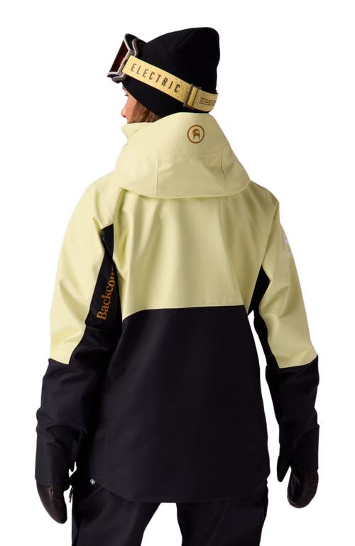 Backcountry Cottonwoods Gore-tex Shell Jacket In Yellow