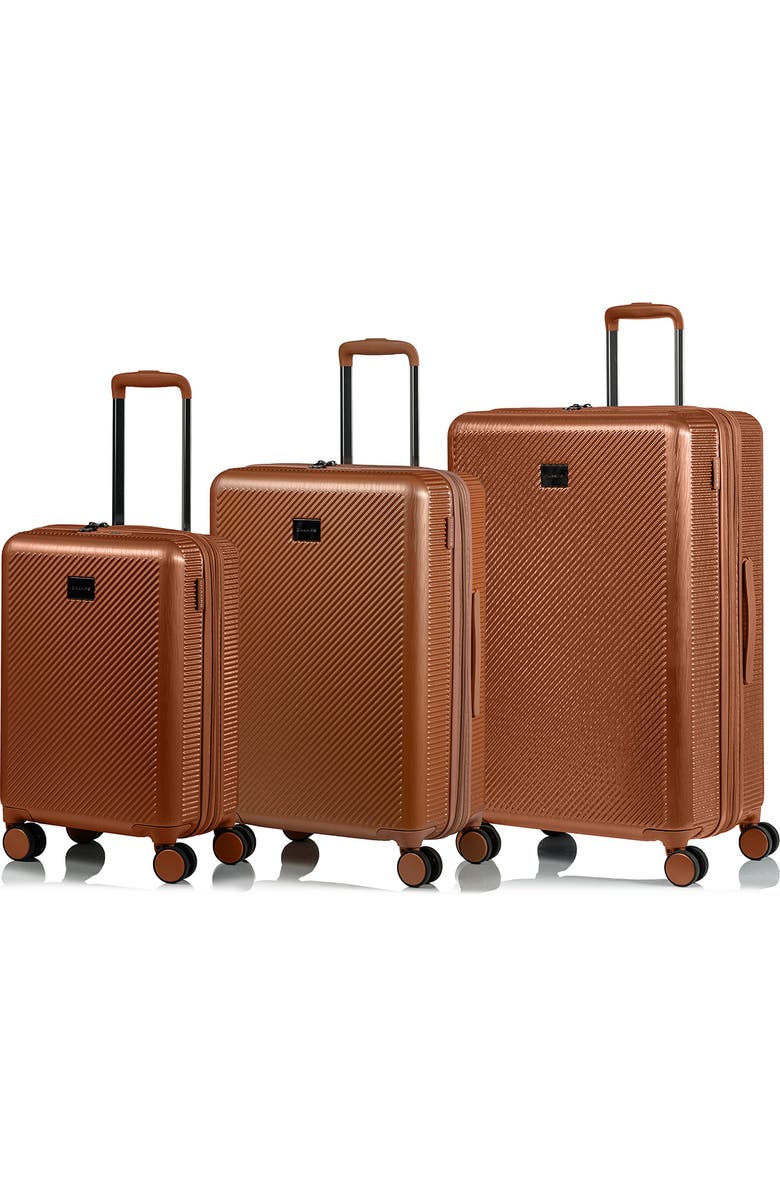 CHAMPS Iconic II 3-Piece Luggage Set, Main, color, Rose Gold