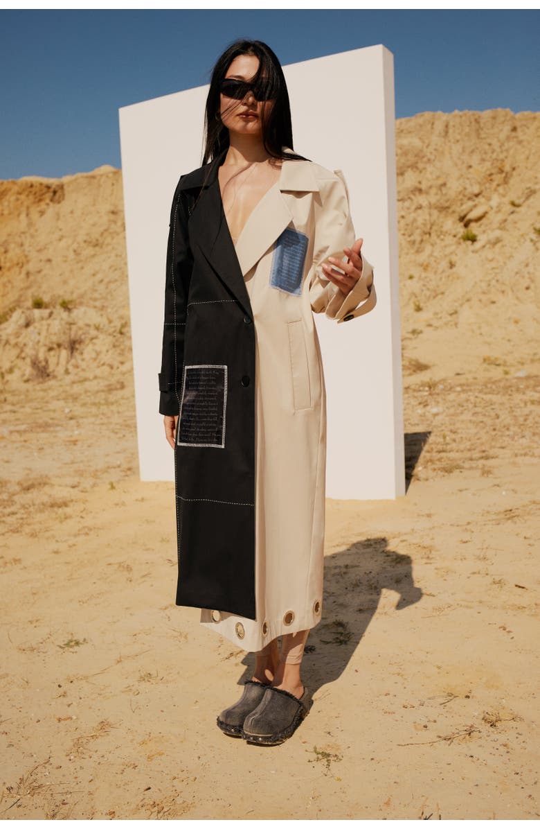 PCFG Free Heaven Multicolor Waterproof Trenchcoat, Alternate, color, M Color