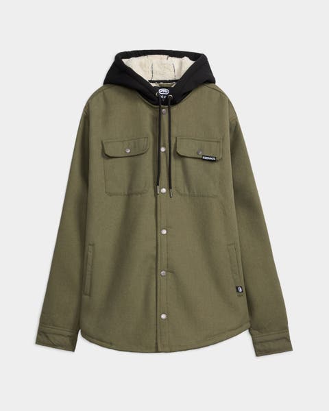 Outdoor Flannel Shirt Jacket