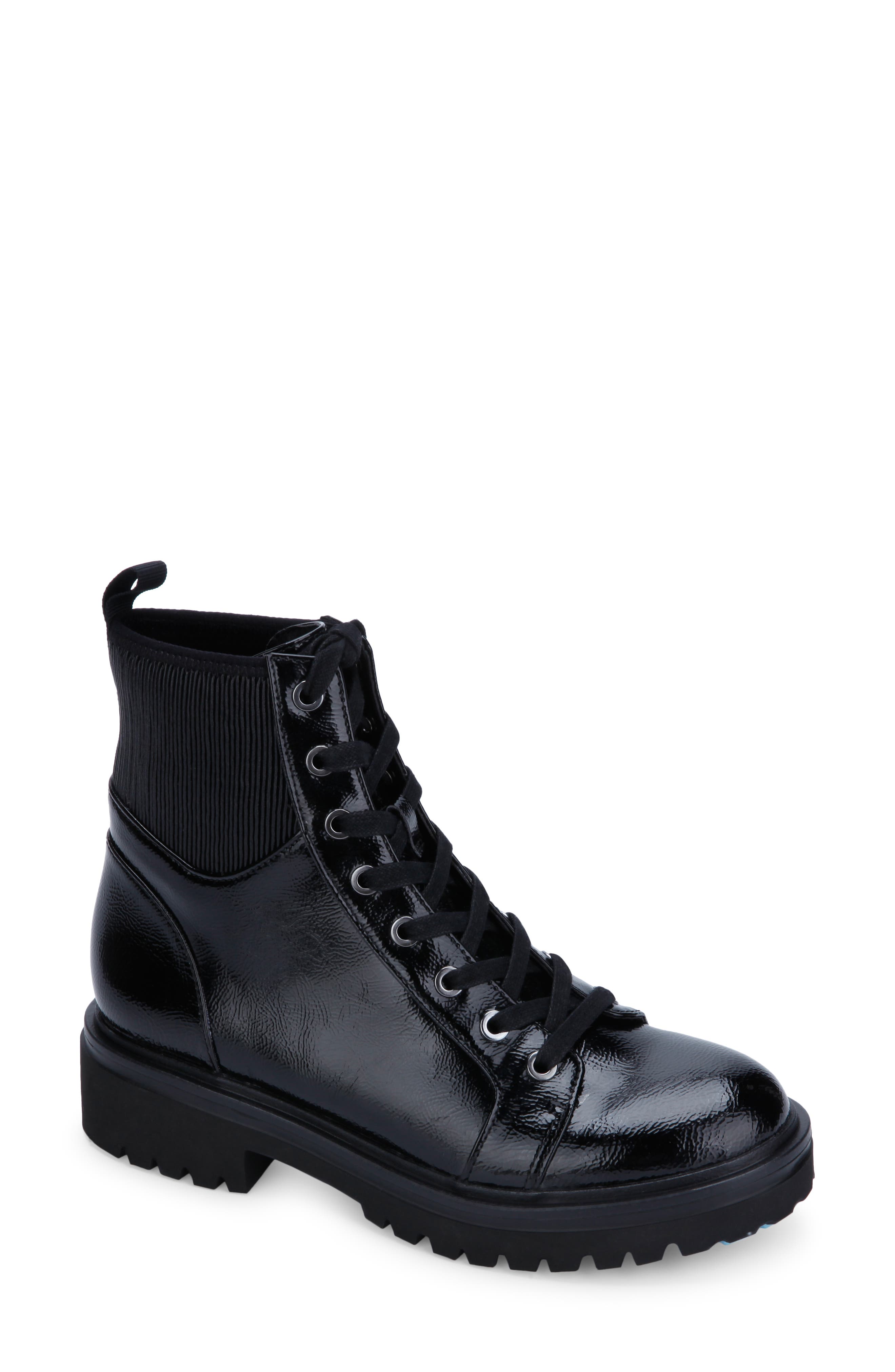Kenneth Cole New York Rhode Light Lace-Up Lug Sole Combat Boot, Main, color, 
