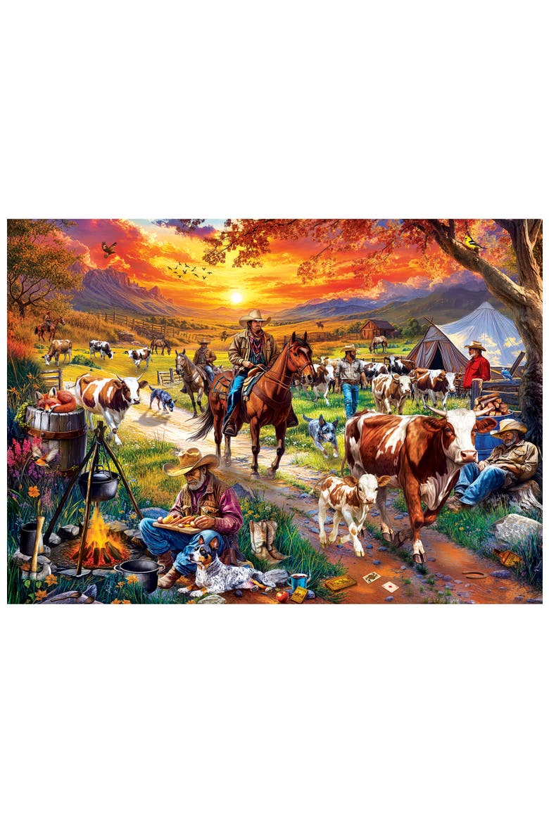 Highland Camp 1000 Piece Jigsaw Puzzle, Alternate, color, Multicolor