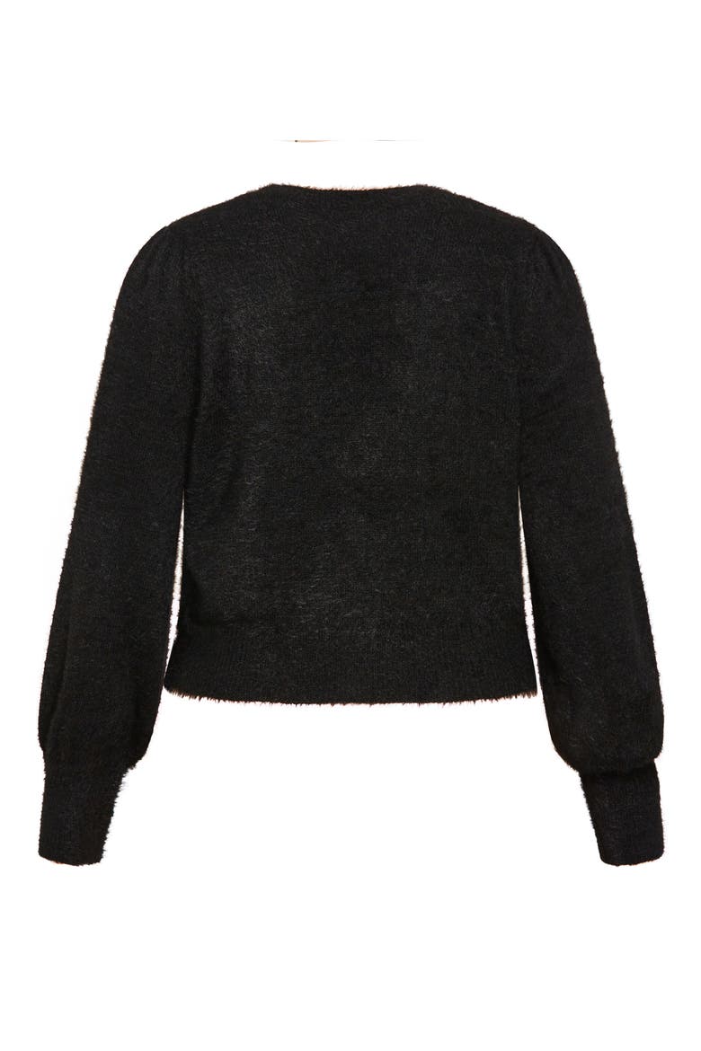 Marnie Cardigan, Alternate, color, BLACK