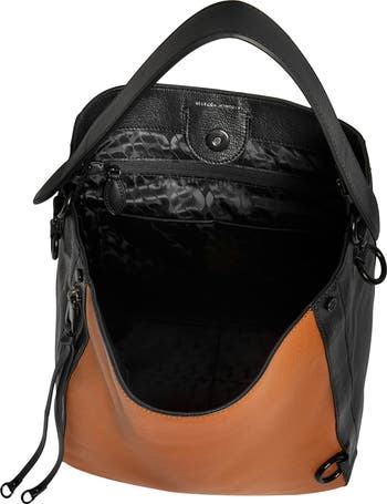 Mab Colorblock Leather Hobo Bag