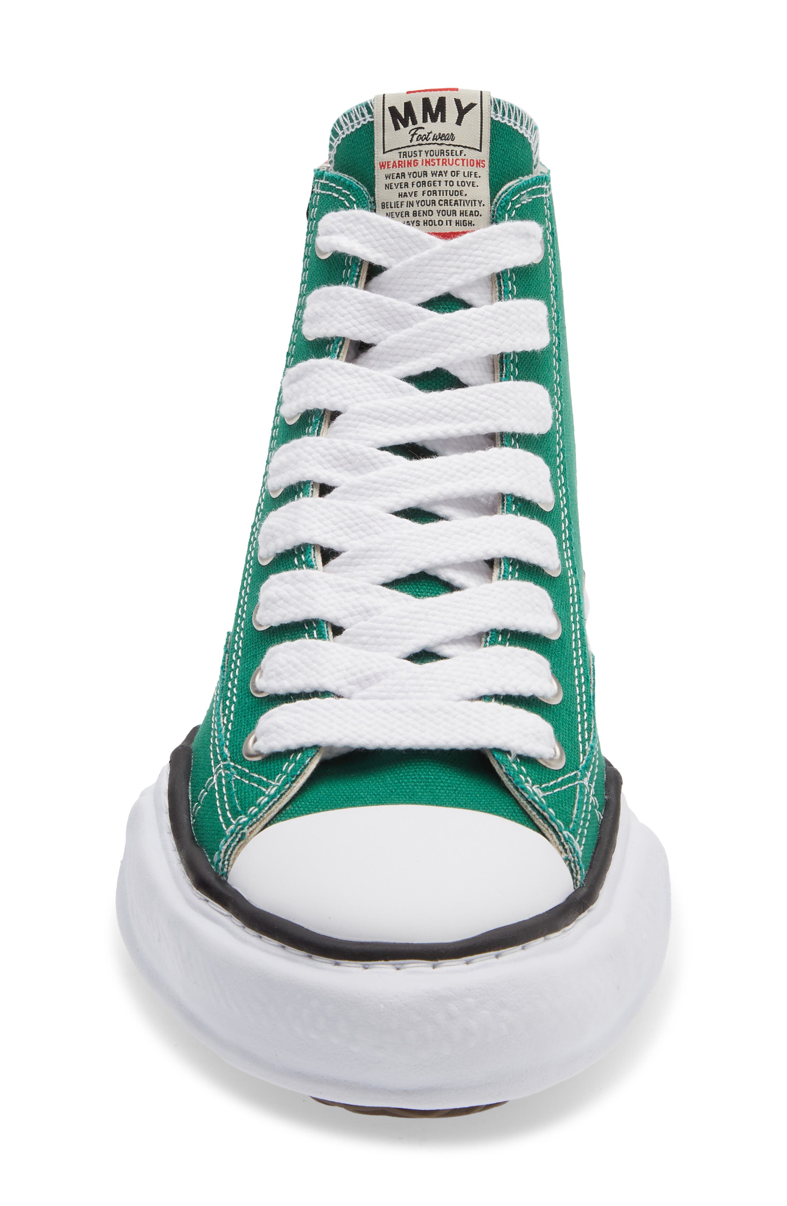 Peterson High Top Sneaker, Alternate, color, GREEN