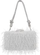 Nina Fringe Crystal Cord Minaudiere