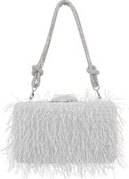 Nina Fringe Crystal Cord Minaudiere