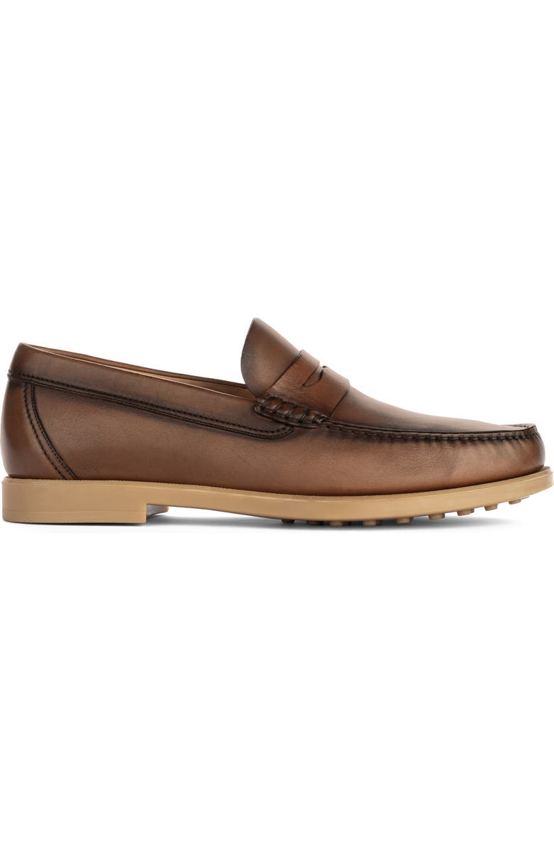 TO BOOT NEW YORK Bennett Penny Loafer, Alternate, color, Cognac