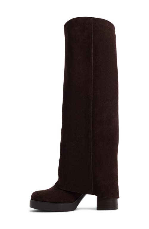 Aldo Maeveh Knee High Boot In Brown