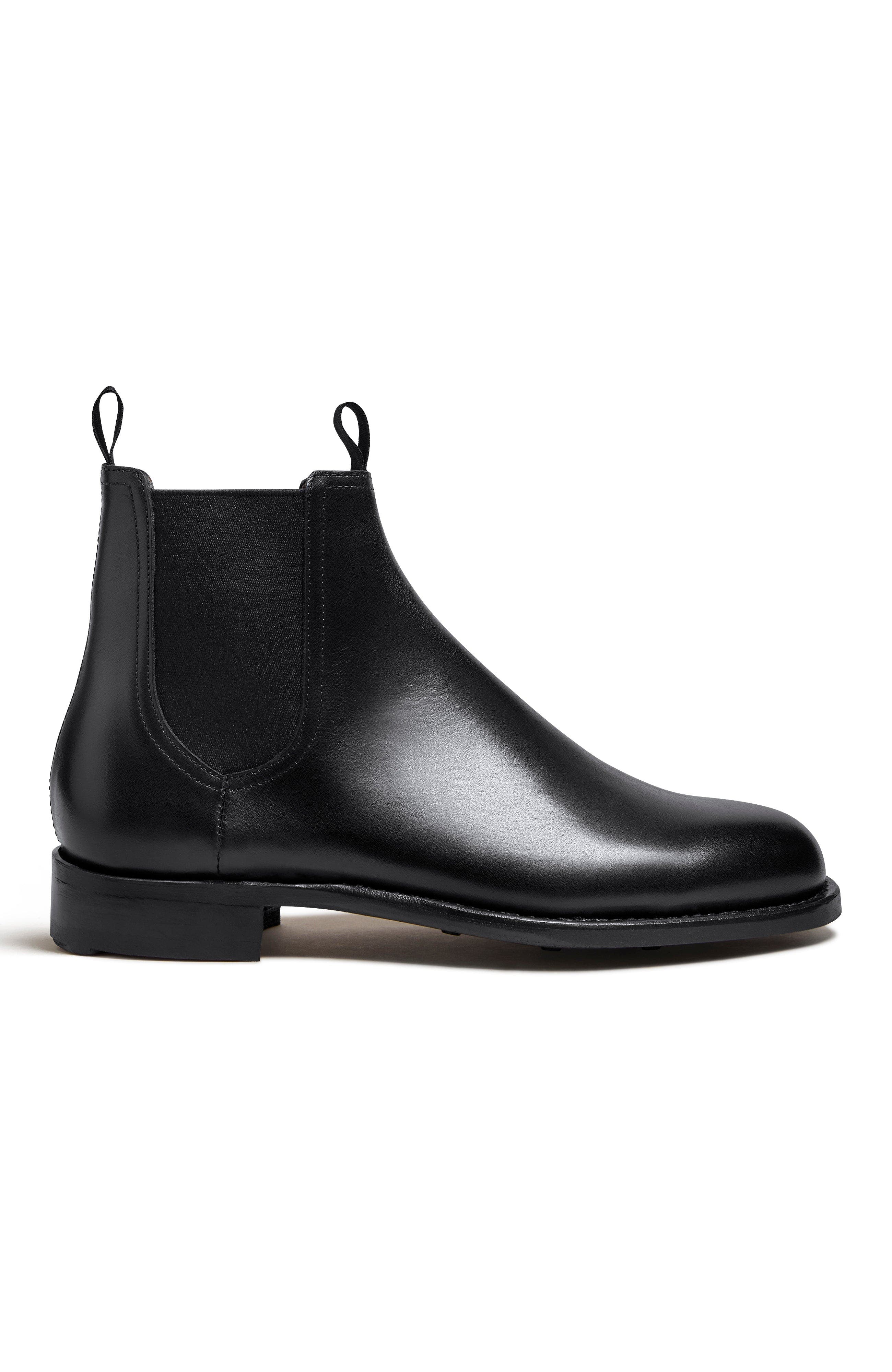 Myrqvist Elfvik Chelsea Boots, Alternate, color, Black
