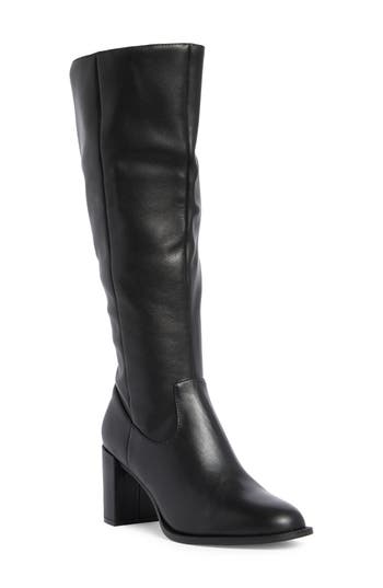 Steve Madden Jova Knee High Boot In Animal Print